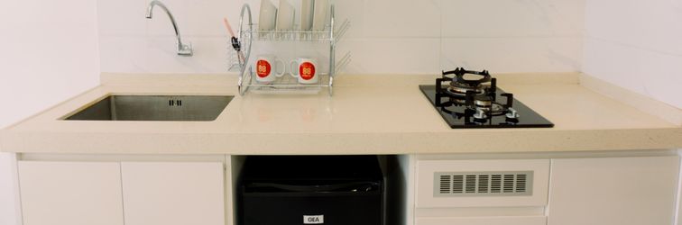 ロビー Simply Look and Well Furnished Studio Sky House BSD Apartment By Travelio