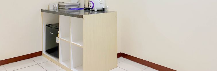 ล็อบบี้ Homey and Comfort Studio (No Kitchen) Grand Palace Kemayoran Apartment By Travelio