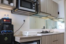 Lobby Tidy and Homey Designed Studio Tokyo Riverside PIK 2 Apartment By Travelio