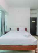 BEDROOM Warm and Homey 1BR Apartment at Ambassade Kuningan By Travelio