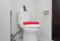 In-room Bathroom 4 Comfy and Cool Interior 1BR Apartment at Casa de Parco BSD By Travelio