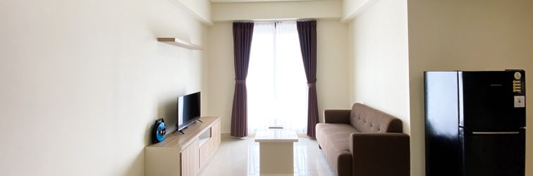 ล็อบบี้ Modern and Spacious 3BR at Meikarta Apartment By Travelio