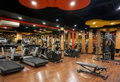 Fitness Center 5 Comfortable 1BR Apartment at Signature Park Grande near Cawang Station By Travelio