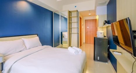 臥室 2 Elegant Studio Apartment at Evenciio Margonda By Travelio