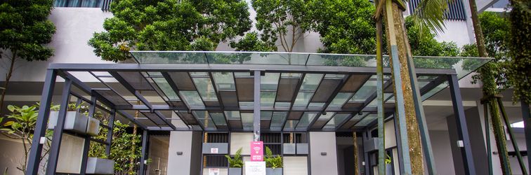 Lobby Grand Medini Residence Cozy Studio By The One