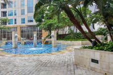 Lobby Comfy and Elegant 2BR Apartment at Casa Grande Residence By Travelio