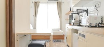 Lobby 4 Comfortable and Warm Studio at Sky House BSD Apartment next to AEON Mall By Travelio