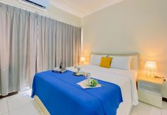 ห้องนอน 2 Warm and Cozy Studio (No Kitchen) at Grand Palace Kemayoran Apartment By Travelio