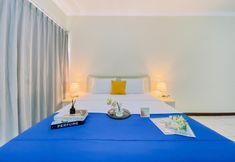 ห้องนอน 3 Warm and Cozy Studio (No Kitchen) at Grand Palace Kemayoran Apartment By Travelio