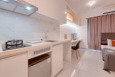 Lobi Good Place Studio Apartment Sky House Alam Sutera near IKEA By Travelio