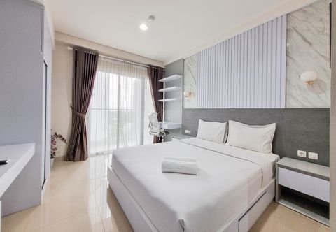 臥室 Cozy and Good Studio at Patraland Amarta Apartment By Travelio