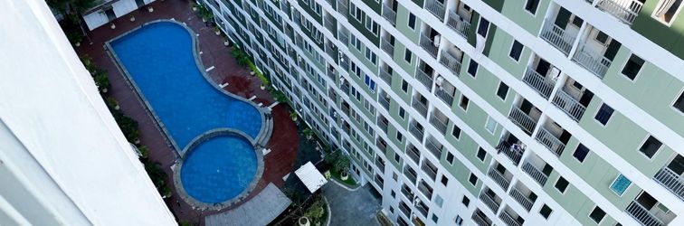 ล็อบบี้ Homey and Best Deal Studio Grand Sentraland Karawang Apartment By Travelio