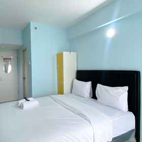 Bedroom1Minimalist and Nice Studio Grand Sentraland Karawang Apartment By Travelio,PT INDO MAKLON NATURAL KOSMETIKA飯店