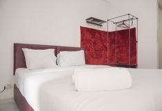 Bedroom 3 Homey and Comfortable Studio Akasa Pure Living BSD Apartment By Travelio