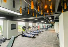 Fitness Center 7 Homey and Warm Studio Apartment at Sky House Alam Sutera By Travelio