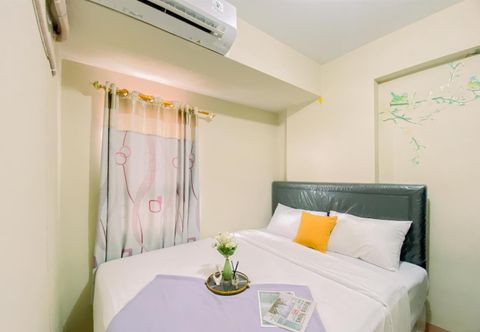 Bedroom Comfy and Good Choice 2BR Apartment Green Palm Residence By Travelio