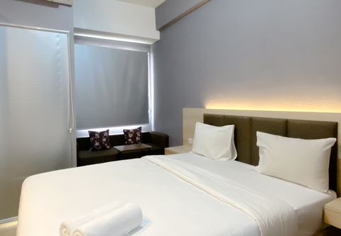 Bedroom Tidy and Serene Studio Apartment Transpark Juanda Bekasi Timur By Travelio