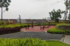 Lobby Good Place Studio M-Town Residence Apartment near Summarecon Mall By Travelio