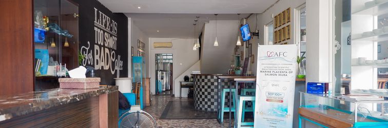 Lobi RedDoorz near RSUD Kota Mataram