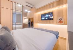 ห้องนอน 2 Well Furnished and Cozy Studio Apartment Collins Boulevard By Travelio