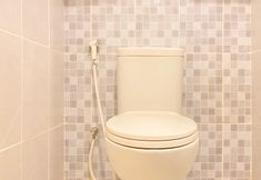 객실 내 욕실 6 Studio Restful at Apartment Tokyo Riverside PIK 2 By Travelio