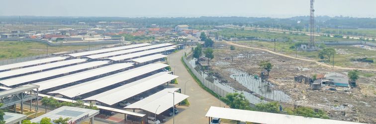 로비 Studio Restful at Apartment Tokyo Riverside PIK 2 By Travelio