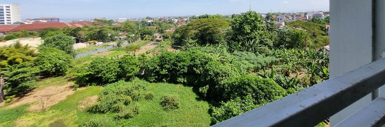 Lobby Modern Look Studio at Apartment Taman Melati Sinduadi By Travelio