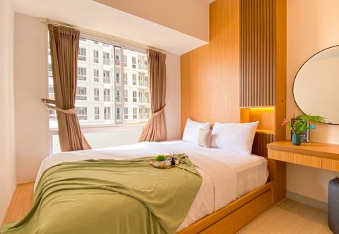 寝室 Spacious and Good 1BR Tokyo Riverside PIK 2 Apartment By Travelio