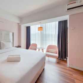 Bedroom 1 Comfort Studio (No Kitchen) Apartment at Mataram City By Travelio, Hotel Tegalrejo