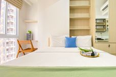 卧室 Warm and Restful Studio Tokyo Riverside PIK 2 Apartment By Travelio