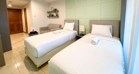 ห้องนอน 2 Modern Studio Apartment at Galeri Ciumbuleuit 1 By Travelio
