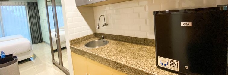 ล็อบบี้ Modern Studio Apartment at Galeri Ciumbuleuit 1 By Travelio