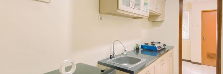 Lobby Minimalist Studio Apartment at Grand Palace Kemayoran By Travelio