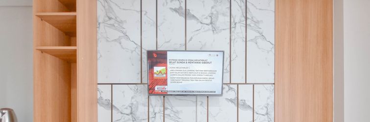 ล็อบบี้ Cozy and Relaxing Studio Patraland Amarta Apartment By Travelio