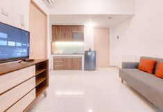 Ruang untuk Umum 2 Restful and Spacious 1BR Tokyo Riverside PIK 2 Apartment By Travelio