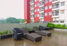 Lobby 7 Homey and Chic 2BR Apartment at Taman Melati Margonda By Travelio