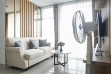 Lobby Vibrant and Exquisite 2BR Apartment at Taman Melati Surabaya By Travelio