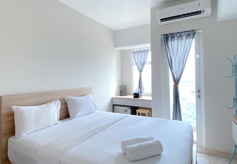 Bedroom Modern and Best Homey Studio at Springlake Summarecon Bekasi Apartment By Travelio