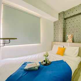 Bedroom 1 Căn hộ 2BR Green Pramuka City Homey và Thoải mái của Travelio, Khách sạn Bank Mandiri Jakarta Rawamangun Pegambiran