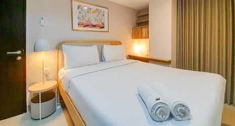 Bedroom 2 Comfort Stay and Cool 1BR at Patraland Amarta Apartment By Travelio