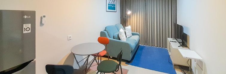 Lobby Comfort Stay and Cool 1BR at Patraland Amarta Apartment By Travelio