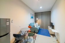 Lobby Comfort Stay and Cool 1BR at Patraland Amarta Apartment By Travelio