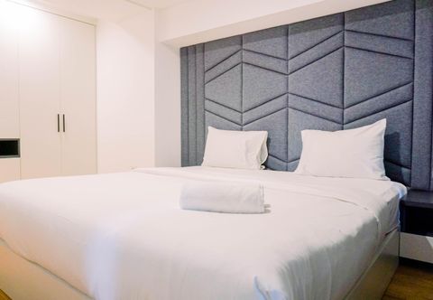 Bedroom Brand New and Spacious 3BR Loft Kingland Avenue Apartment By Travelio