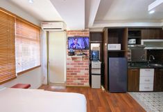 臥室 4 Industrial and Nice Studio at Jarrdin Cihampelas Apartment By Travelio