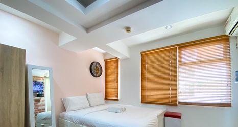 臥室 2 Industrial and Nice Studio at Jarrdin Cihampelas Apartment By Travelio