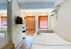 Bedroom 4 Nice and Comfort Studio Patraland Urbano Apartment By Travelio