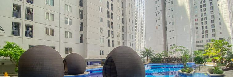 Lobby Chic and Best Strategic Studio at Bassura City Apartment By Travelio