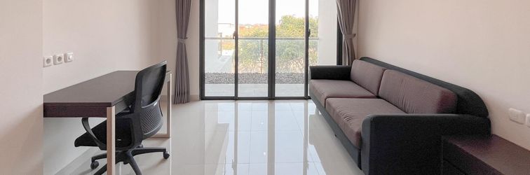 大廳 Modern Studio Apartment (No Kitchen) at Skales Residence Nusa Dua Bali By Travelio