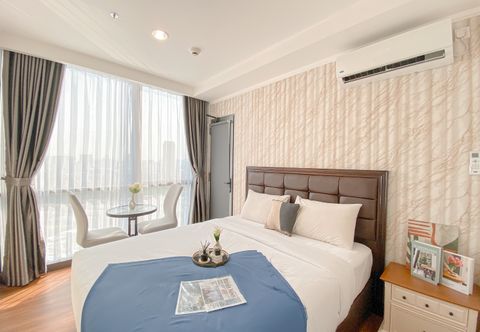 Others Homey and Elegant 1BR Apartment at Menara Jakarta Kemayoran By Travelio