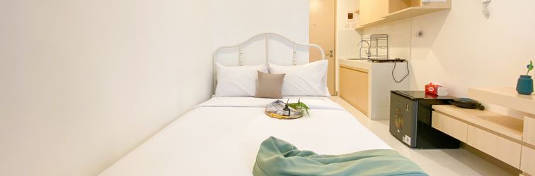 Exterior Cozy and Good Studio Apartment at Tokyo Riverside PIK 2 By Travelio